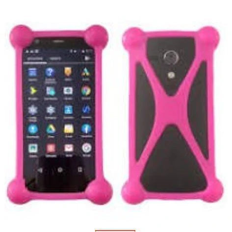 Capinha Celular Borracha Elástica Protetora BOLINHA Anti-Impacto Anti-queda Capa Celular Universal Bumper Bomper Silicone