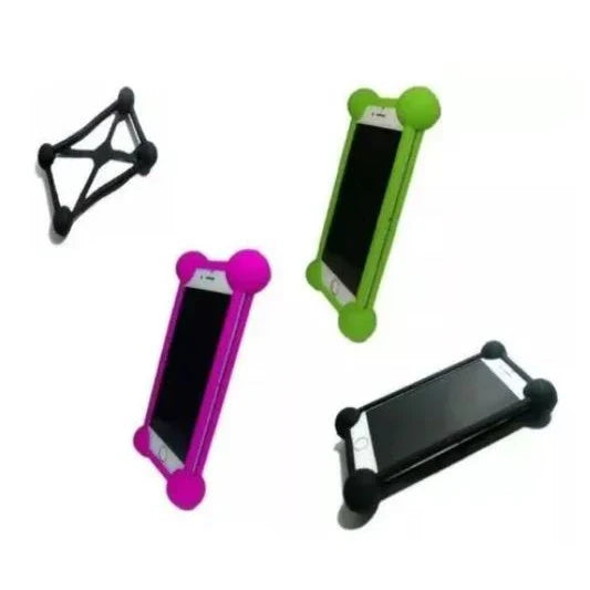 Capinha Celular Borracha Elástica Protetora BOLINHA Anti-Impacto Anti-queda Capa Celular Universal Bumper Bomper Silicone