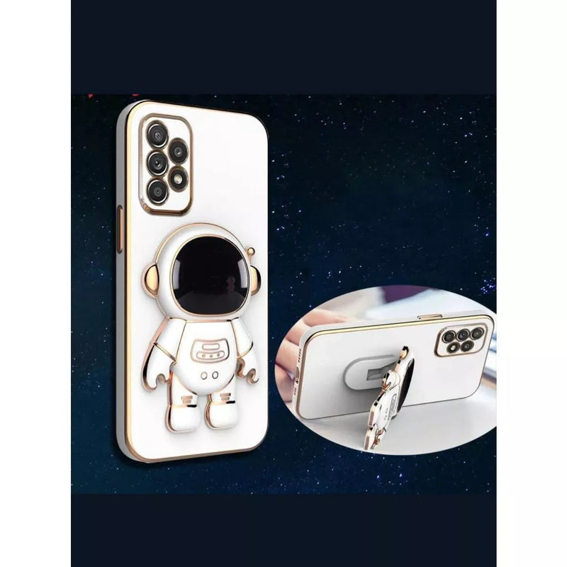 Kelly Capas - Capinha de Celular Luxuosa com Suporte Astronauta para Samsung